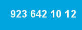 923 642 10 12